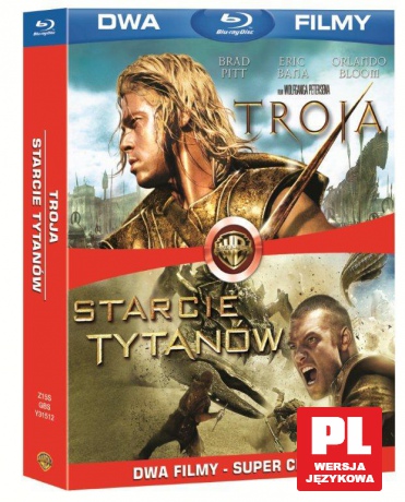 Troja / Starcie Tytanów (Zmierzch Tytanów) [2Blu-Ray]