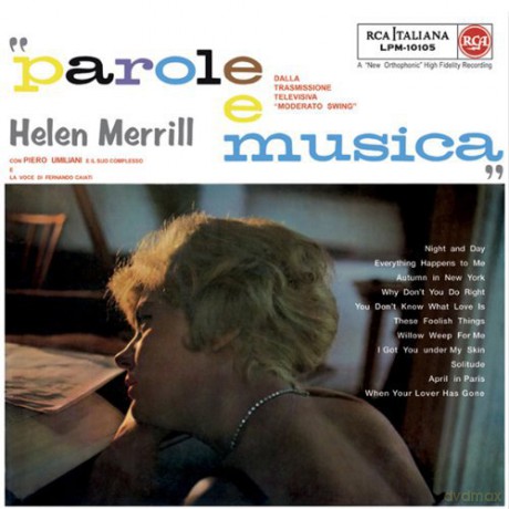 Helen Merrill: Parole E Musica [CD]