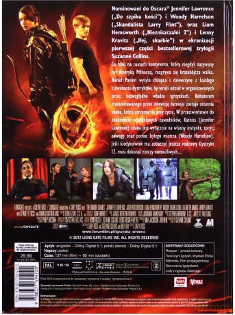 Igrzyska śmierci (booklet) [DVD]