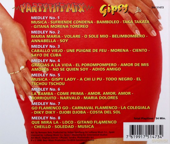 Va-Pop: Party Hit Mix: Gipsy [CD]