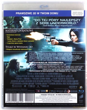 Underworld 4: Przebudzenie 3D [Blu-Ray 3D]