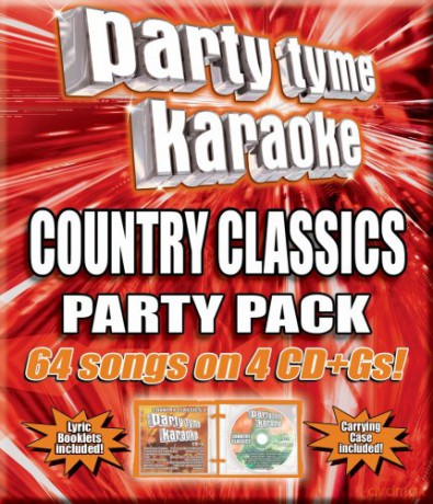 Party Tyme Karaoke: Country Classics Pack [4CD]