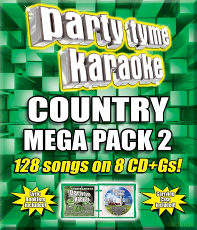 Party Tyme Karaoke: Country Mega Pack 2 [8CD]