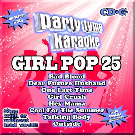 Party Tyme Karaoke: Girl Pop 25 [CD]