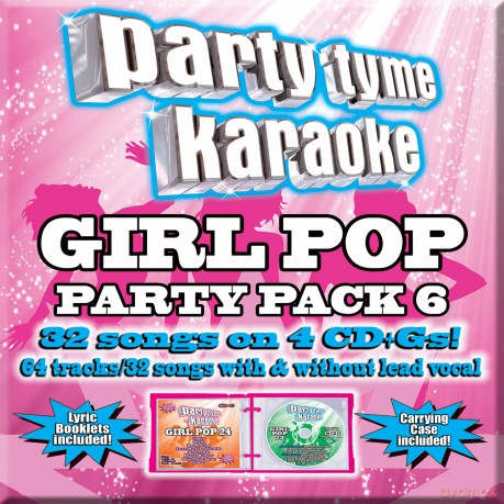 Party Tyme Karaoke: Girl Pop Party Pack 6 [CD]