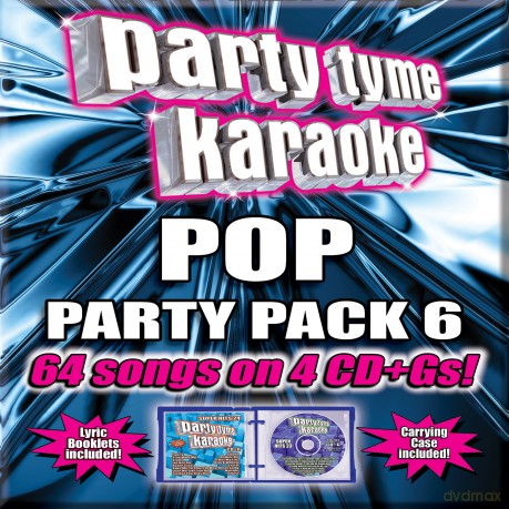 Party Tyme Karaoke: Pop Party Pack 6 [CD]