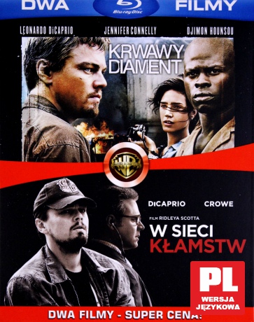 Krwawy Diament / W sieci kłamstw Pakiet [2Blu-Ray]