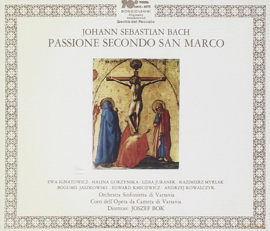 J.S. Bach: Passione Secondo San Marco [2CD]