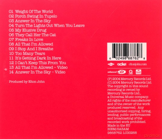Elton John: Peachtree Road [CD]