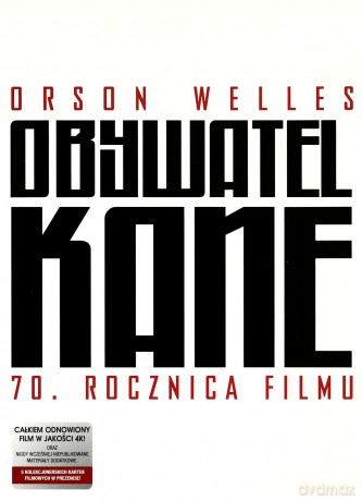 Obywatel Kane (wydanie jubileuszowe - 70 rocznica) [DVD]