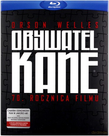 Obywatel Kane (wydanie jubileuszowe - 70 rocznica) [Blu-Ray]