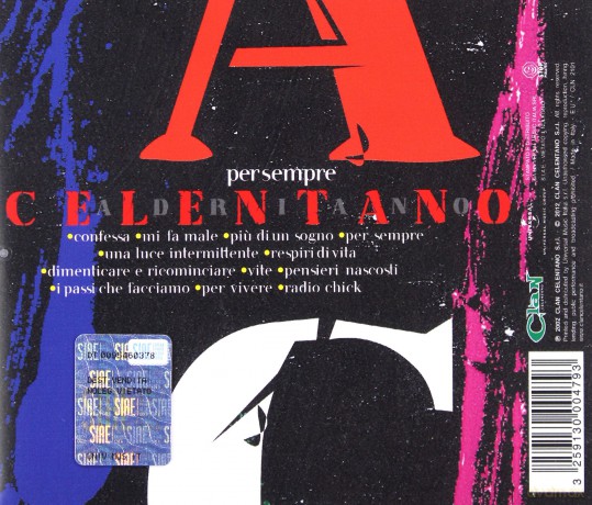 Adriano Celentano: Per Sempre [CD]