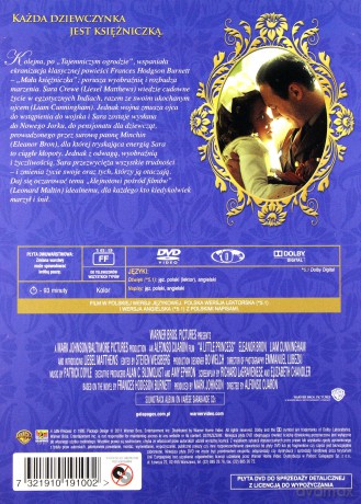 Mała Księżniczka (Magia Kina) [DVD]