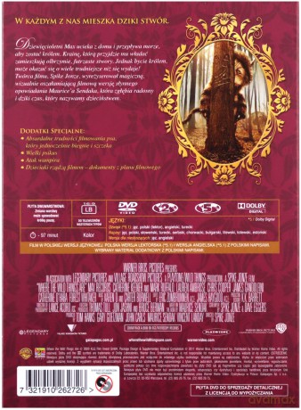 Gdzie mieszkają dzikie stwory (Magia Kina) [DVD]