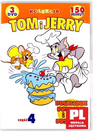 Tom i Jerry: Kolekcja cz.4 - Kulinarne potyczki i inne przygody [3DVD]