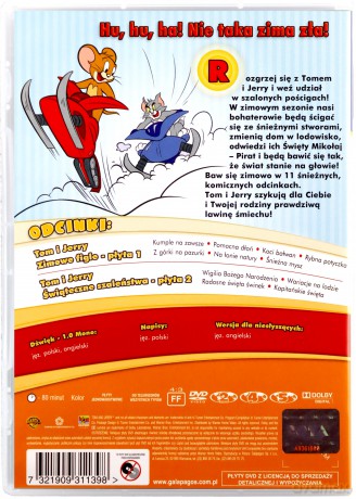 Tom i Jerry: Kolekcja cz.5 - Zimowe szaleństwa [2DVD]