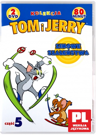Tom i Jerry: Kolekcja cz.5 - Zimowe szaleństwa [2DVD]
