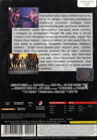 Cyborg (polski lektor) [DVD]