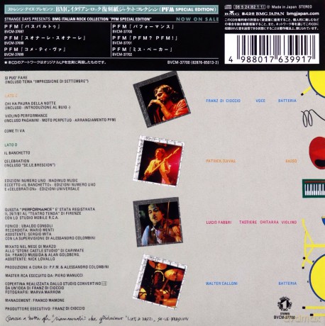 PFM: Performance [CD]