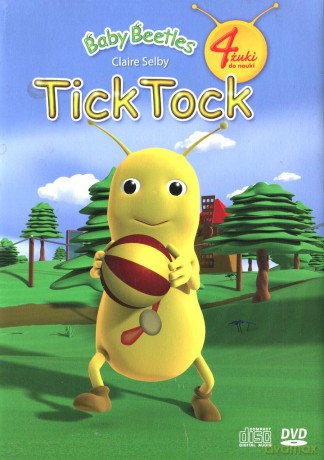 Baby Beetles. 4 Żuki do nauki angielskiego - TICK TOCK (digibook) [DVD]+[CD]