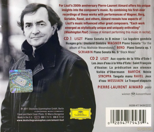Pierre-Laurent Aimard: The Liszt Project [2CD]