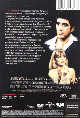 Człowiek z blizną [DVD]