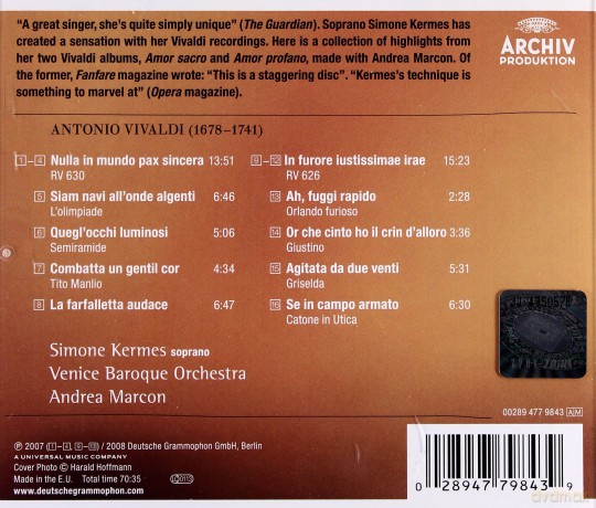 Simone Kermes: Viva! [CD]