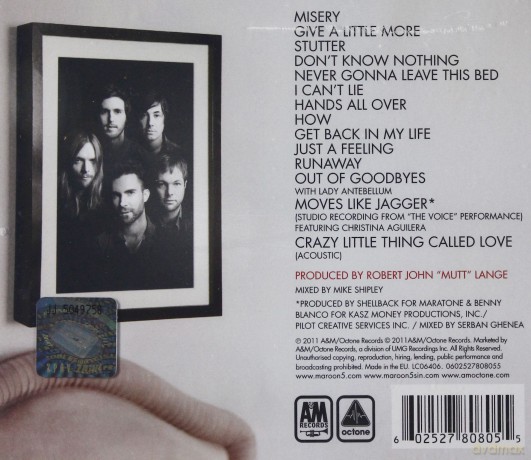 Maroon 5: Hands All Over (Reedycja) [CD]