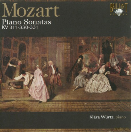 Wolfgang Amadeus Mozart: Piano Sonates Kv 311-330-331 [CD]