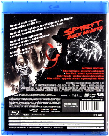 Spirit - Duch Miasta [Blu-Ray]