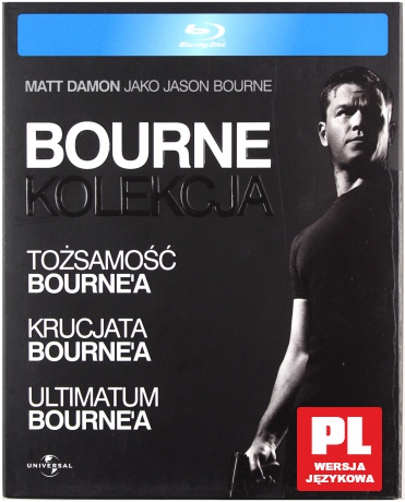 Bourne Trylogia: Tożsamość Bourne'a / Krucjata Bourne'a / Ultimatum Bourne'a [BOX] [3xBlu-Ray]