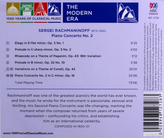 Pianoconcerto No.2 [CD]