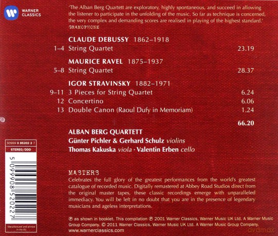 Alban Berg Quartett: String Quartets [CD]