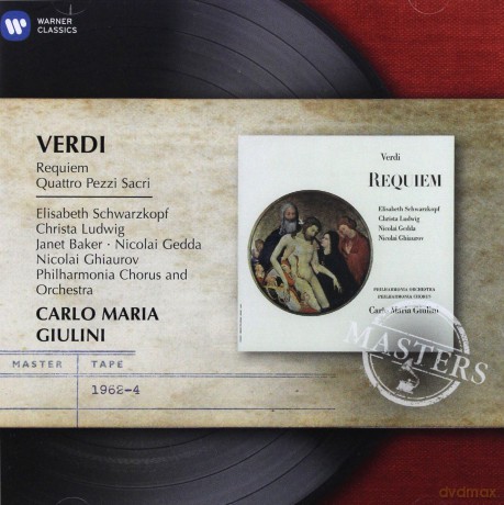Carlo Maria Giulini: Requiem & Four Sacred Pieces [2CD]
