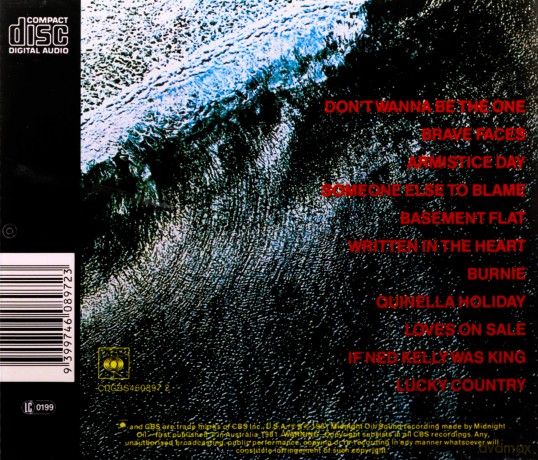 Midnight Oil: Place Without a Postcard [CD]