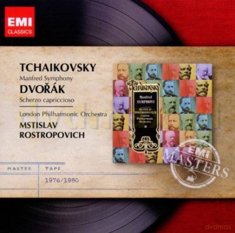 Rostropovich: Manfred Symphony [CD]