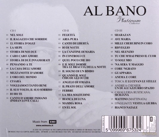 Albano Carrisi: Platinum Collection [3CD]