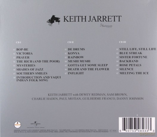 Keith Jarrett: Platinum Collection [3CD]