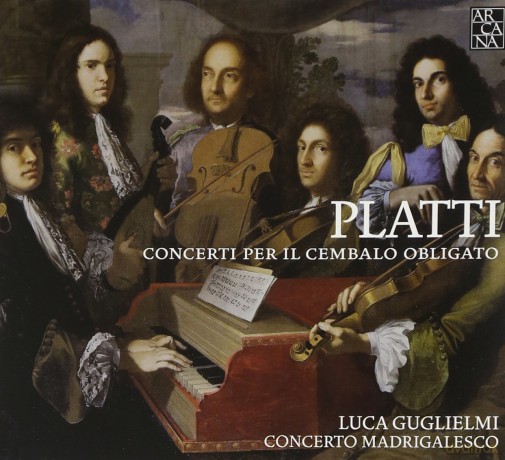 Luca Guglielmi: Platti: Concerti Per Il Cembalo Obligato [CD]