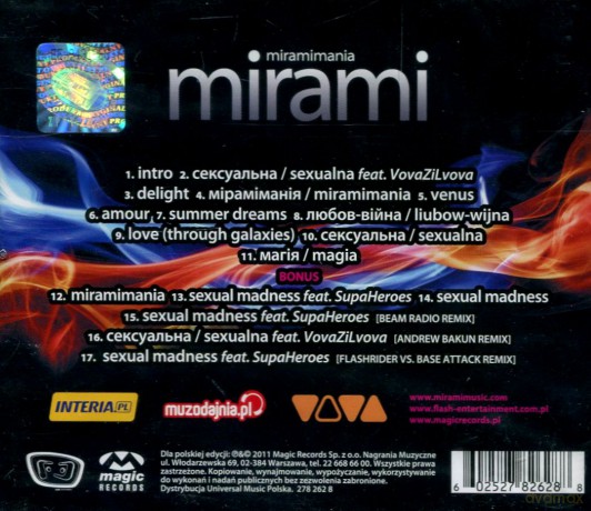 Mirami: Miramimania [CD]
