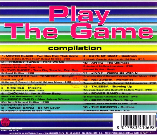 Play The Game [CD]