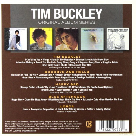Tim Buckley: Original Album Series [BOX] [5CD]