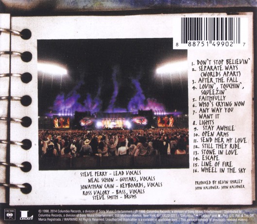 Journey: Playlist: Journey Greatest Hits Live [CD]
