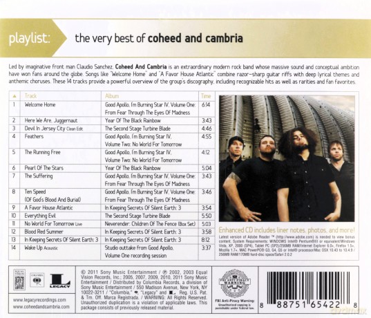 Coheed And Cambria: Playlist: The Very Best Of [CD]
