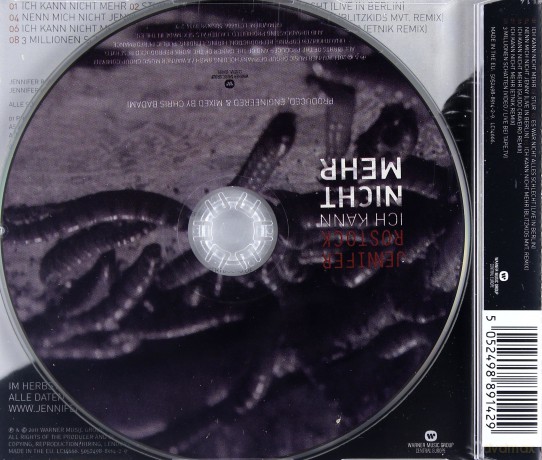Jennifer Rostock: Ich Kann Nicht Mehr [CD]