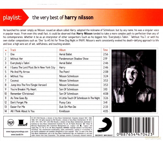 Harry Nilsson: Playlist: The Very Best of Harry Nilsson [CD]