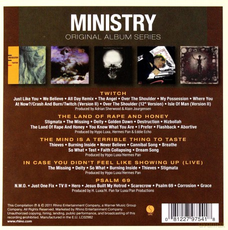 Ministry: Original Album Series [5CD]