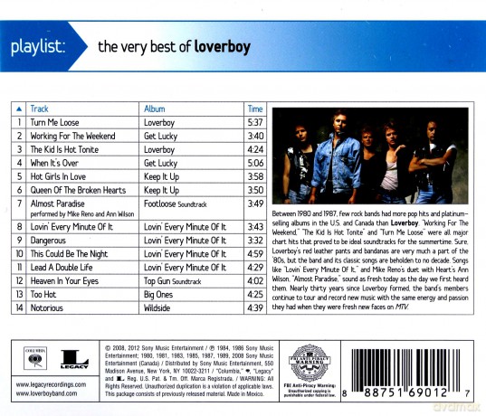 Loverboy: Playlist: The Very Best of Loverboy [CD]