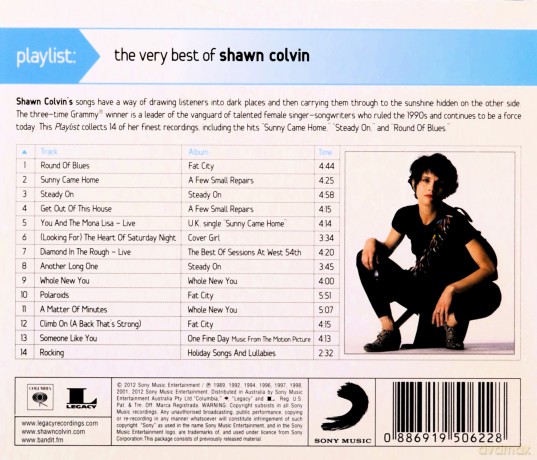 Shawn Colvin: Playlist: The Very Best of Shawn Colvin [CD]