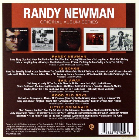 Randy Newman: Original Album Series [BOX] [5CD]